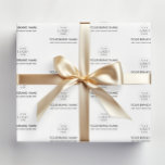 Custom Company Business Logo Promotional Wrapping Paper