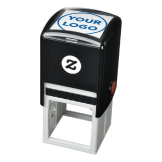 Custom Company Business Logo Self-inking Stamp