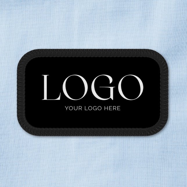 Custom Company Business Logo Simple Black Patch (Creator Uploaded)