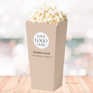 Custom Company Business Logo Simple Branding Favor Boxes