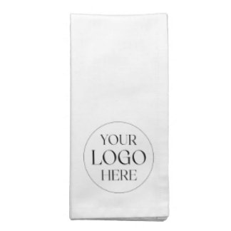 Custom Company Business Logo Simple Cloth Napkin
