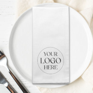 Custom Company Business Logo Simple Cloth Napkin