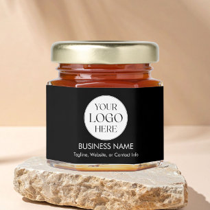 Custom Company Business Logo Simple Promotional Honey Jar Favors