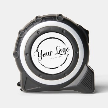 Custom Company Business Logo Tape Measure by TheSillyHippy at Zazzle