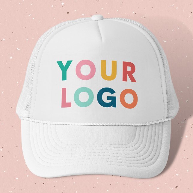 Custom Company Business Logo  Trucker Hat (Creator Uploaded)