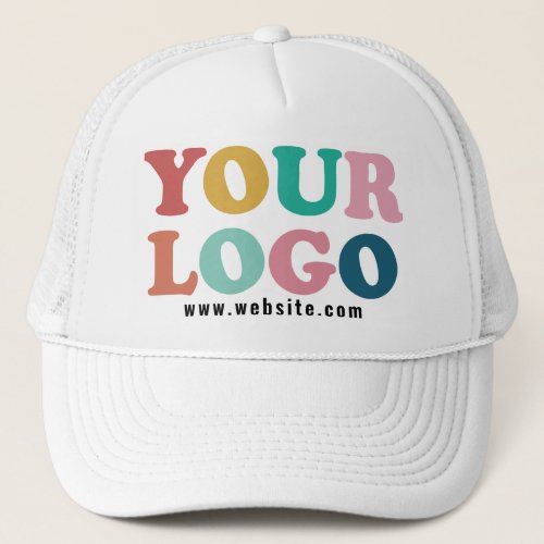 Custom Company Business Logo Trucker Hat