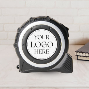 Custom Company Business Logo White Promotional Tape Measure