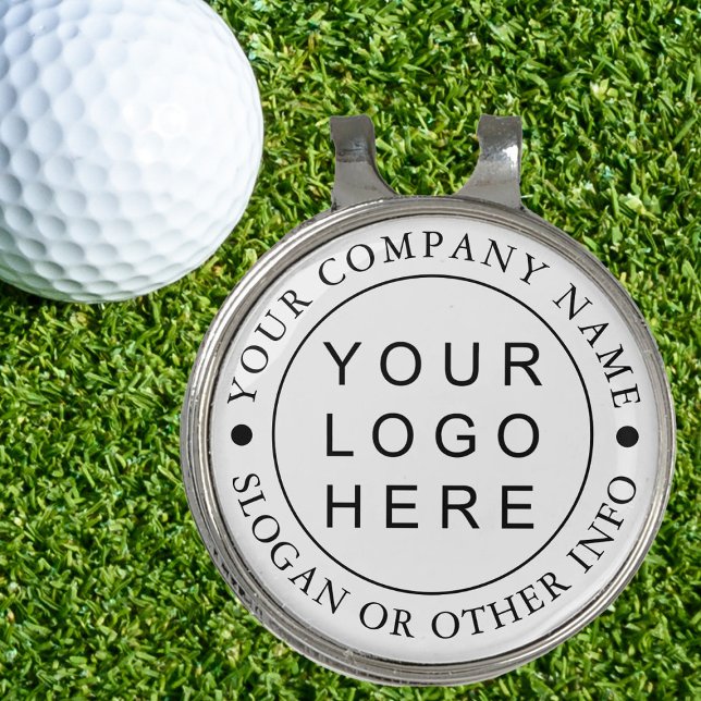 Custom Company Business Round Logo Golf Hat Clip (Creator Uploaded)