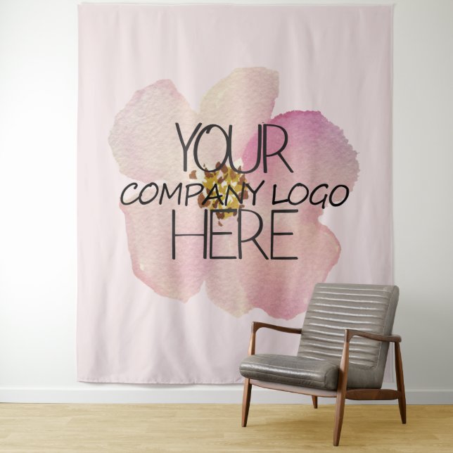 Custom Company Business Trade Show Logo Backdrop (In Situ)