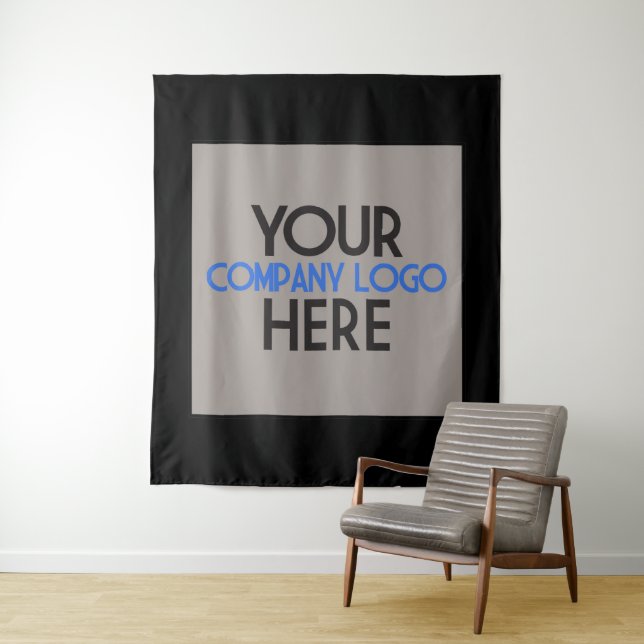 Custom Company Business Trade Show Logo Backdrop (In Situ)
