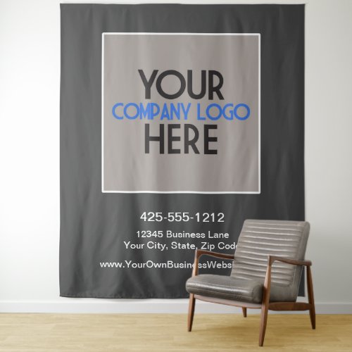 Custom Company Business Trade Show Logo Backdrop