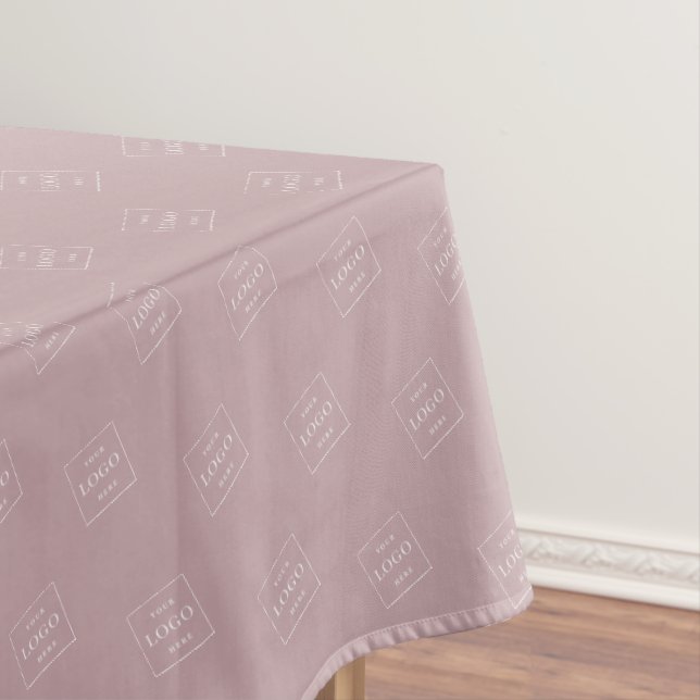 Custom Company Business Your Logo Here Promotional Tablecloth (In Situ)