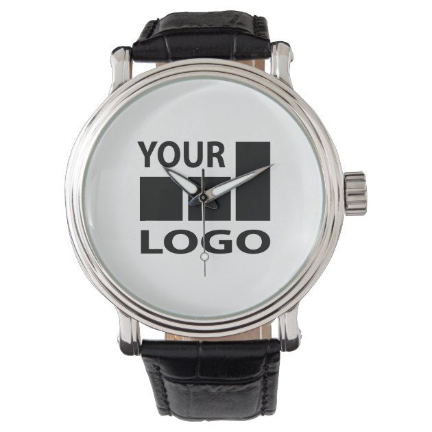 Custom Company Color and Logo Watches | Zazzle