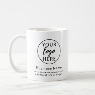 Custom Company Corporate Business Logo Coffee Mug