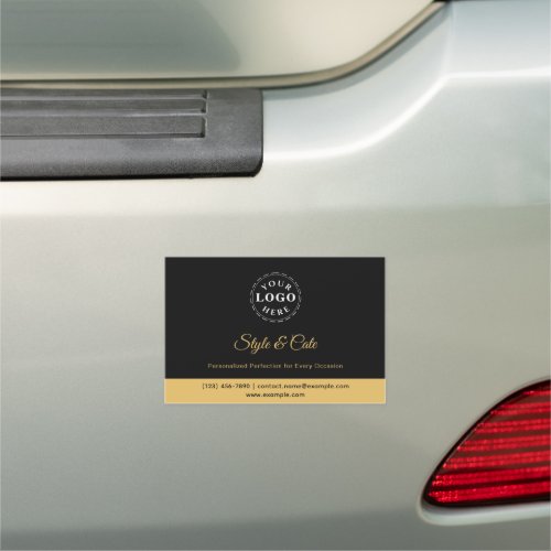 Custom Company Details Car Magnet Branding Display