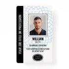 Custom Company Employee ID Photo Badge