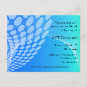 Custom Company Invitation