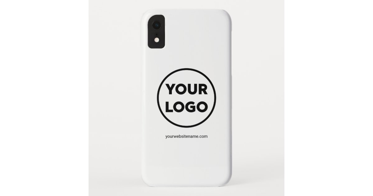 Custom Company Logo And Business Website Or Text Case Mate Iphone