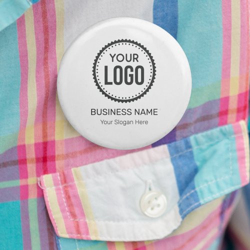 Custom Company Logo And Slogan With Promotional Button