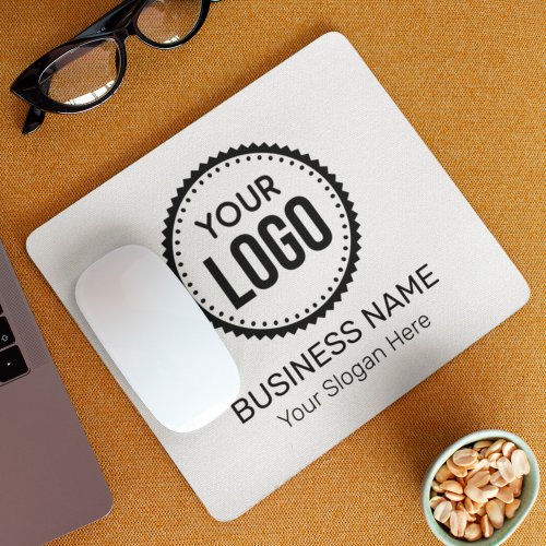 Custom Company Logo And Slogan With Promotional Mouse Pad