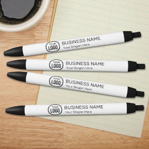 Custom Company Logo And Slogan With Promotional Pen