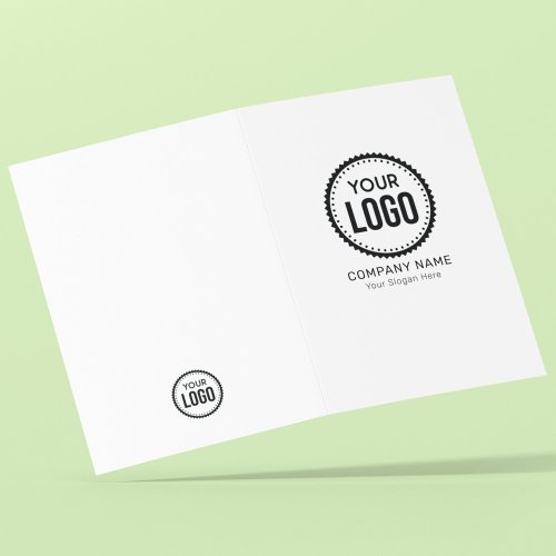 Custom Company Logo And Slogan With Promotional Pocket Folder