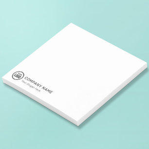 Custom Company Logo And Slogan With Promotional Post-it Notes