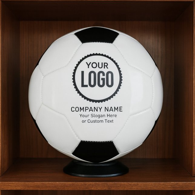 Custom Company Logo And Slogan With Promotional Soccer Ball (Creator Uploaded)
