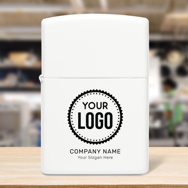 Custom Company Logo And Slogan With Promotional Zippo Lighter (Creator Uploaded)
