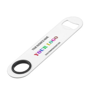 Custom Company Logo and Text Bar Key Template