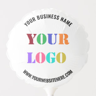 Custom Company Logo and Text Business Balloon Gift