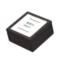 Custom Company Logo and Text Business Gift Box