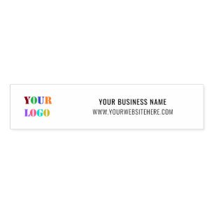 Custom Company Logo and Text Business Napkin Bands