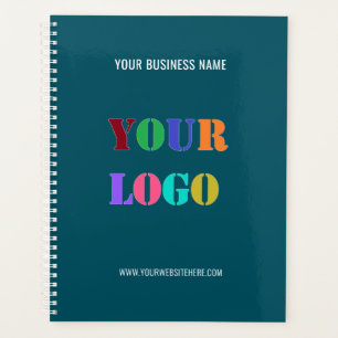Custom Company Logo and Text Business Planner