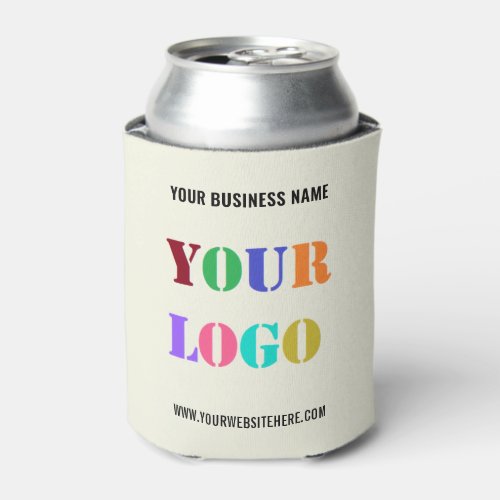 Custom Company Logo and Text Can Cooler Your Color