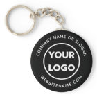 Custom Company Logo and Text Corporate Swag Black