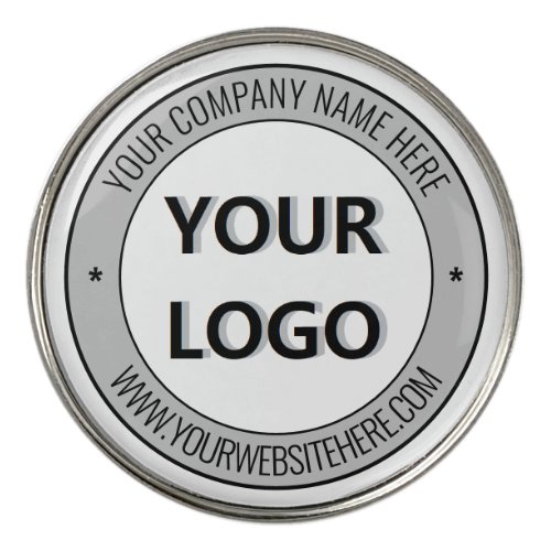 Custom Company Logo and Text Golf Ball Marker