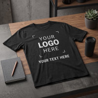 Custom Company Logo and Text