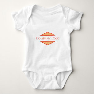 Custom Company Logo Baby Bodysuit