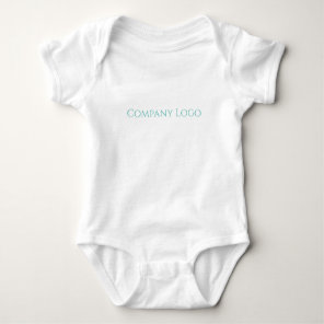 Custom Company Logo Baby Bodysuit