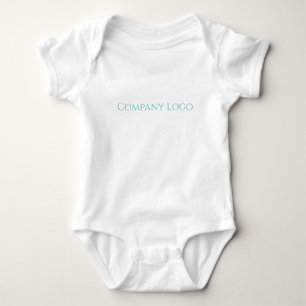Custom Company Logo Baby Bodysuit
