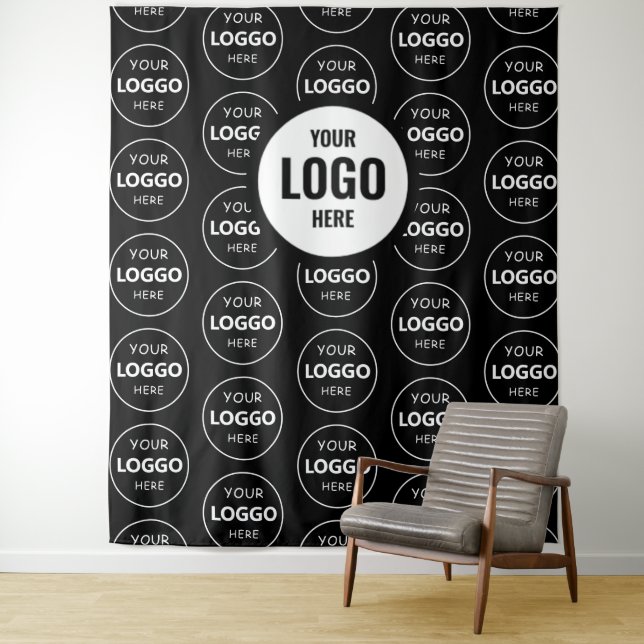 Custom Company Logo Backdrop For Events (In Situ)