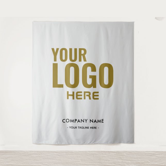 Custom Company Logo Backdrop For Events (Front)