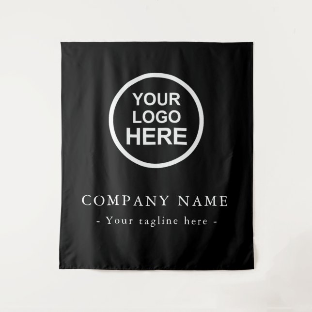 Custom Company Logo Backdrop For Events (Front)