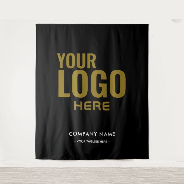 Custom Company Logo Backdrop For Events (Front)