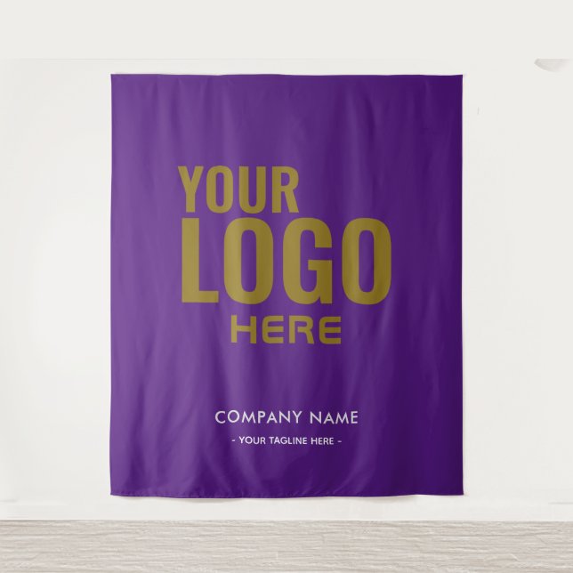 Custom Company Logo Backdrop For Events (Front)