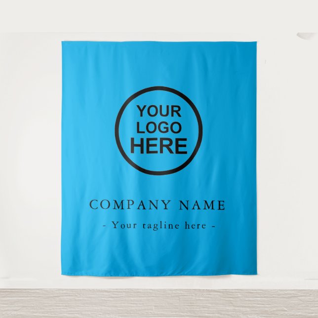 Custom Company Logo Backdrop For Events (Front)