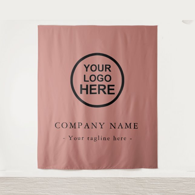 Custom Company Logo Backdrop For Events (Front)