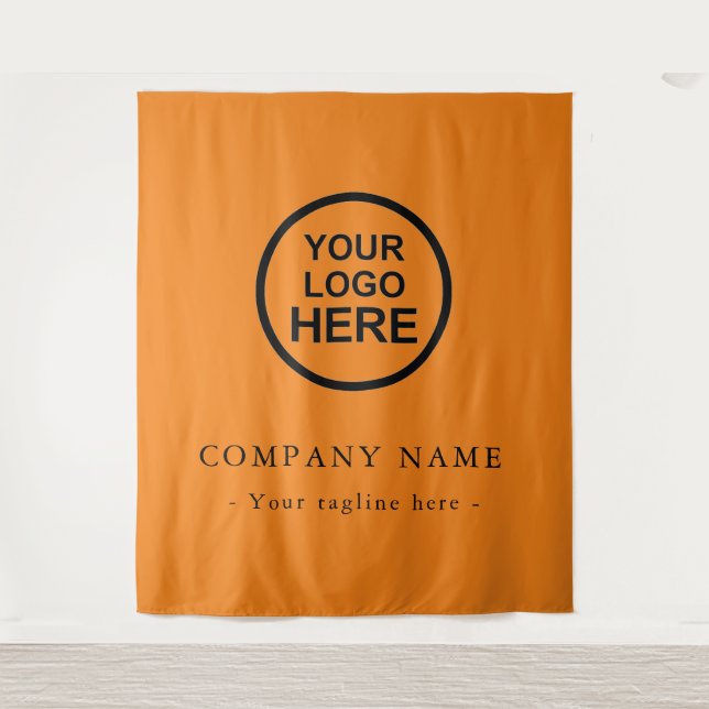 Custom Company Logo Backdrop For Events (Front)
