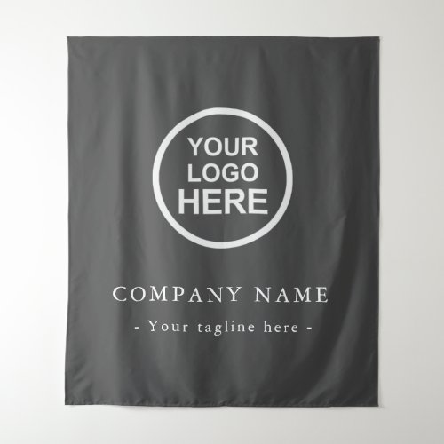 Custom Company Logo Backdrop For Events Tapestry